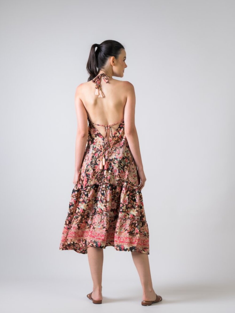 24.) Rhea Dori Pattern Dress (Assorted) - Picture 8 of 11